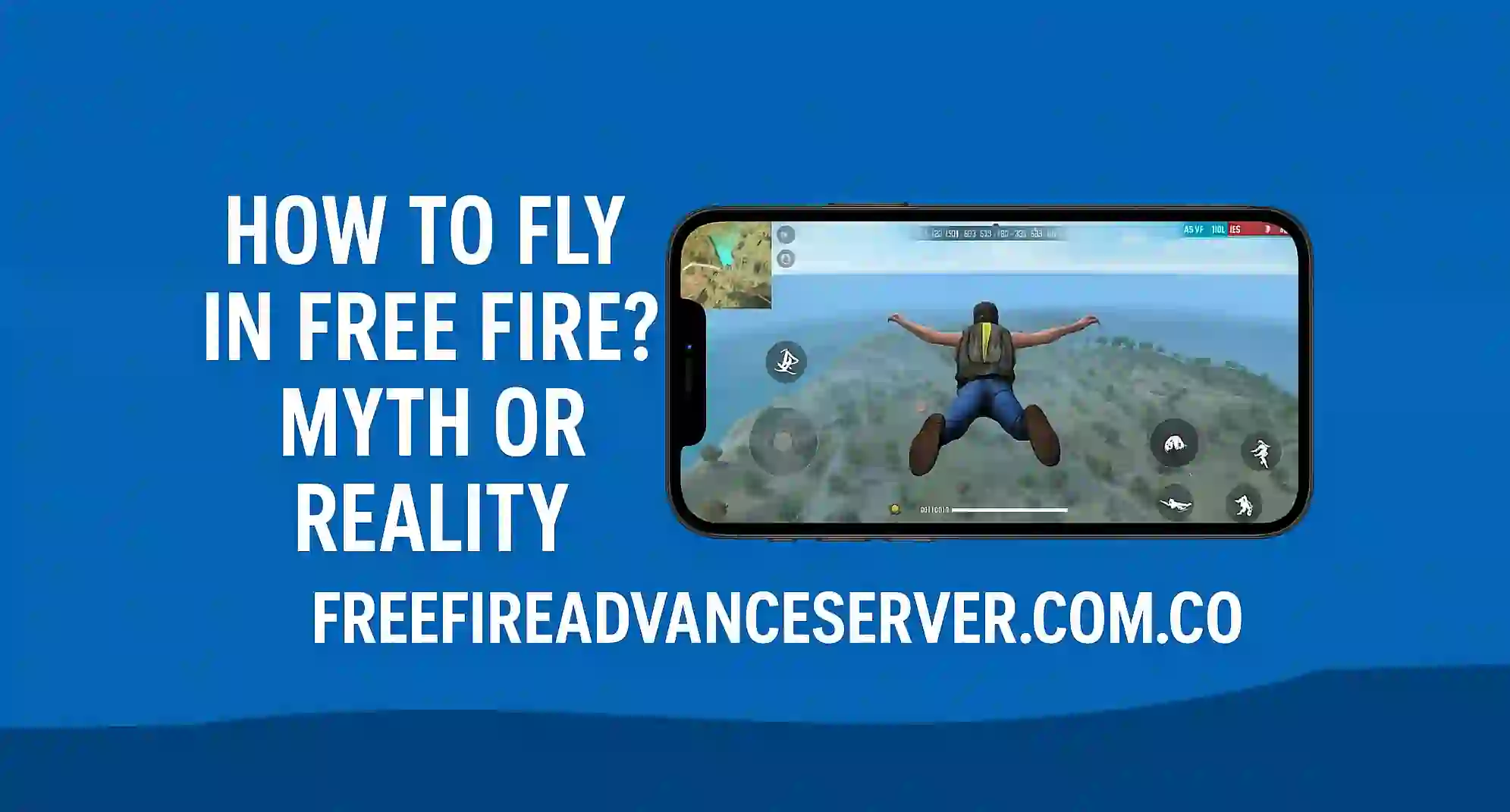 Cara Terbang di Free Fire? Mitos atau Realita